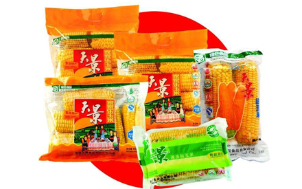 甜玉米，水果玉米包裝袋